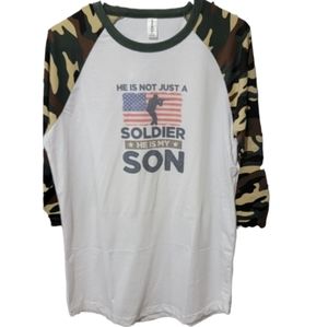 He is not just a soldier LS Large Tee Shirt